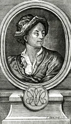 Matthew Prior, kaivertanut J. Clark, 1722