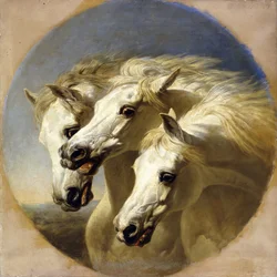 Faaraon hevoset, 1848