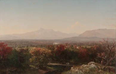 Lokakuun päivä Valkoisilla vuorilla, 1854