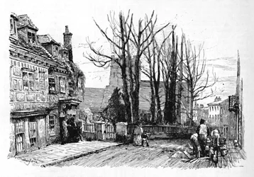 Quarry Street, St. Marys, 1886