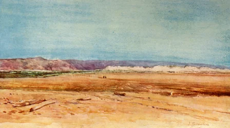 Kuolleenmeren länsiranta, 1902.