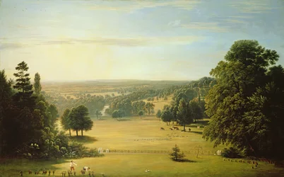 Näkymä lordi Northwickin huvilalta Harrow on the Hillissä