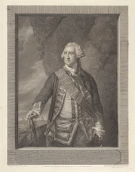 Oikea kunniallinen Edward Lord Hawke (1705-1781)