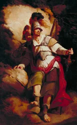 Sir Arthegal, oikeuden ritari, ja Talus, rautamies (Spenserin teoksesta "The Faerie Queene")