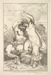 Onnistunut hirviö viidestätoista etsauksesta, joka on omistettu Sir Joshua Reynoldsille, 8. joulukuuta 1778.