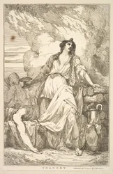 Tragedia viidestätoista Sir Joshua Reynoldsille omistetusta etsauksesta, 8. joulukuuta 1778.
