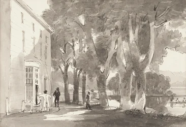 Lautta, 1814 (wc paperilla)