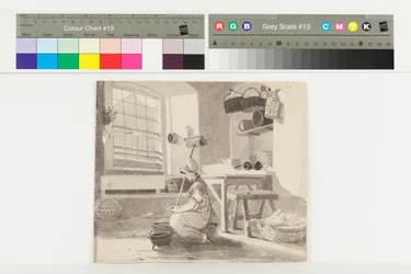 Scullery, Brathay (muste paperille)