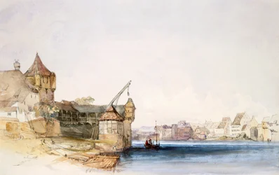 Näkymä Baselissa, 1842
