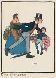 E energinen / J. Hassall / Zeichnung, 1903