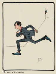 K the Knavish / J. Hassall / piirustus, 1903