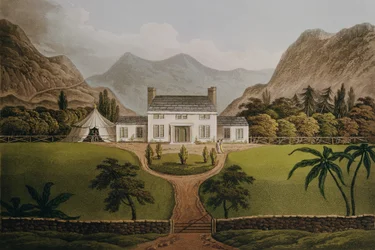 Bonaparten Mal-Maison St. Helenassa, 1821