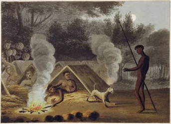 Lepo, kaiverrettu Matthew Dubourg (fl.1785-1820), julkaissut Edward Orme, 1813
