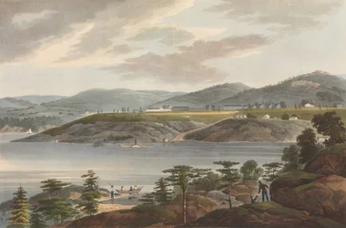 Hudson River Portfolion West Point nro 16, 1825.