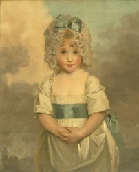 Neiti Charlotte Papendick lapsena