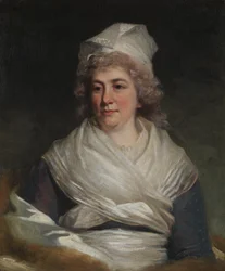 Rouva Richard Bache Sarah Franklin, 1743-1808, 1793.
