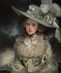 Eastrystä, Kentistä, kotoisin olevan Mary Botelerin muotokuva, 1786
