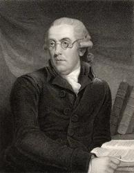 Robert Nares, kaiverrus Samuel Freeman (1773-1857), National Portrait Gallerysta, osa II, julkaistu noin 1835