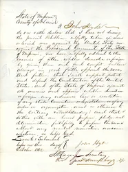 Uskollisuusvala John Hyde Missourista, St.Louisin kreivikunta