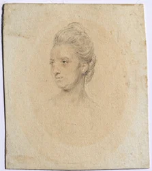 Naisen muotokuva, c. 1772.