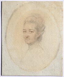 Naisen muotokuva, c. 1775.