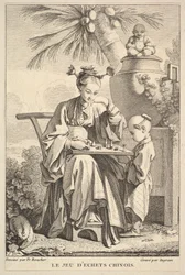 Peli Kiinan shakki, 1741-63.