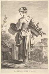 Sellerin myyjä, 1741-63.