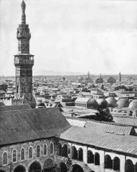 Damaskos, Syyria, 1800-luvun loppu