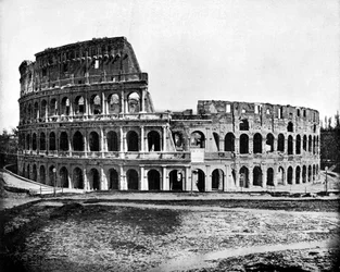 Colosseumin ulkopuoli, Rooma, 1893.