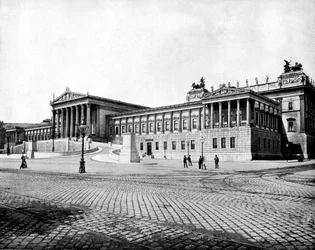 Parlamenttitalo, Wien, 1893.