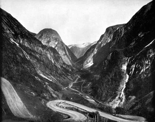 Naerodal Pass, Norja, 1893.