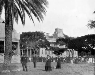 Kuninkaallinen palatsi, Honolulu, Sandwichsaaret, 1800-luvun loppu