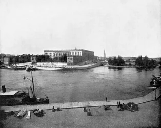 Kuninkaanlinna, Tukholma, Ruotsi, 1893.