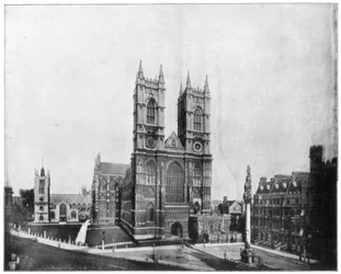 Westminster Abbey, Lontoo, 1800-luvun loppu