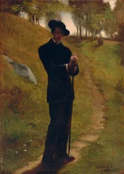 Taidemaalarin muotokuva, 1859.