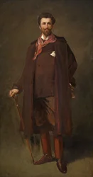 RB Cunninghame Graham (öljy kankaalle)