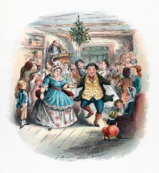 Joululaulu: Mr Fezziwigs Ball, 1843