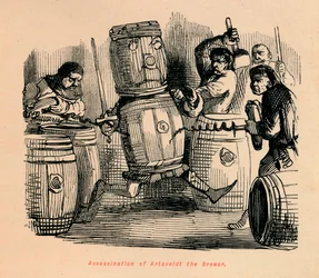 Olutpanija Artaveldtin salamurha, noin 1860, noin 1860