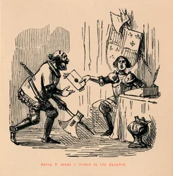 Henry V. lähettää ystävän Dauphinille, c1860, c1860