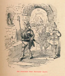 Odo erotettiin Rochesterin linnasta, c1860, c1860