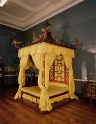 Kiinalaistyylinen pylvässänky, 1750-luku