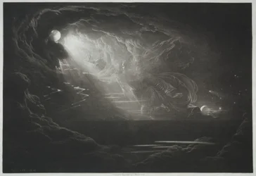 Kadotettu paratiisi: Valon luominen, 1824.