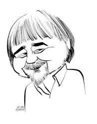 Alan Bleasdale karikatyyri, englantilainen televisiodramatisoija: b