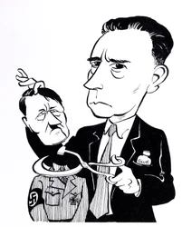 John Heartfield, pilakuva Adolf Hitlerin kanssa