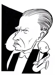 Otto Dix, karikatyyrit