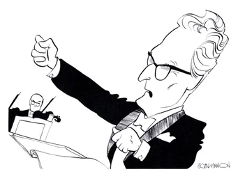 Otto Klemperer - karikatyyrit