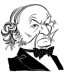 William Gladstone - John Minnionin karikatyyri