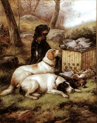 The Days Bag, n. 1910 (öljy kankaalle)