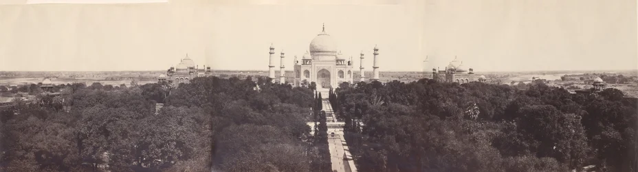 [Taj Mahal portista], tammi-maaliskuu 1864.