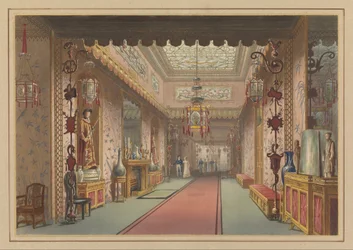 Kiinalainen galleria sellaisena kuin se oli, levy XV teoksessa Illustrations of Her Majesty